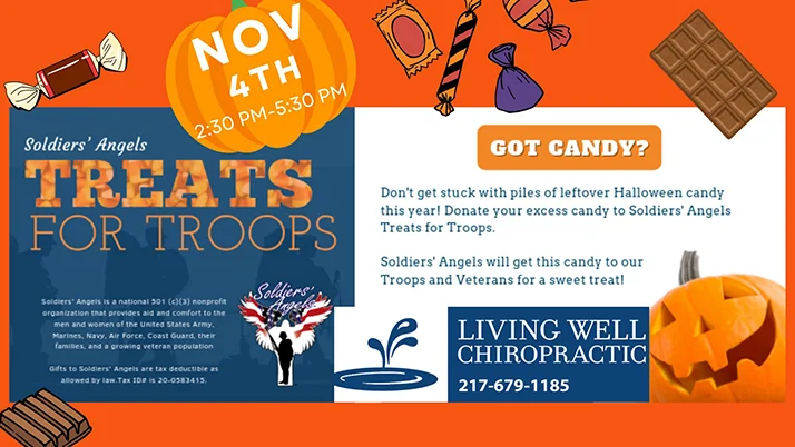 Chiropractic Springfield IL Treats For Troops